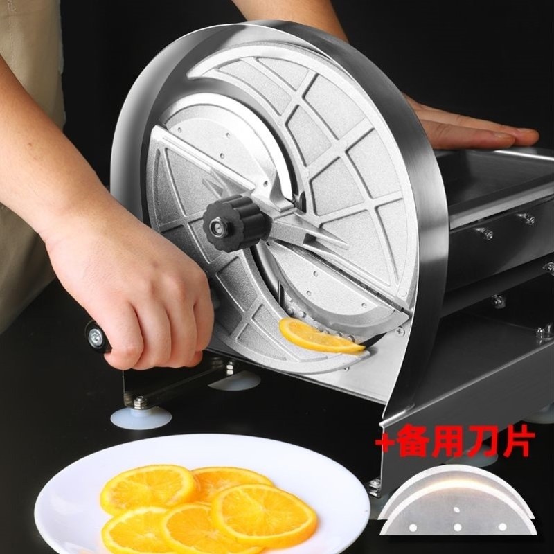 削片土豆莲藕商用柠檬切片机片器水果切片手动神器刀器工具刨切片