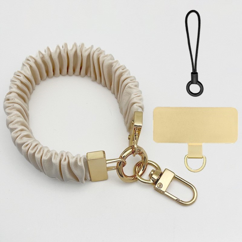 网红款弹力手腕女士手精致手机手腕带挂绳钥匙扣高档挂件男款汽车