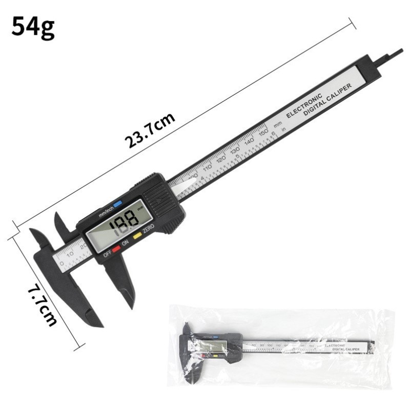 智能翡翠游标卡尺手镯卡尺量圈口测量带表工具数显珠宝长度