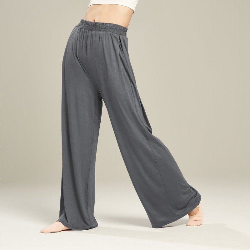 裤子舞古典舞练功舞蹈百搭形体舞中曲阔腿裤现代舞服装中国四季