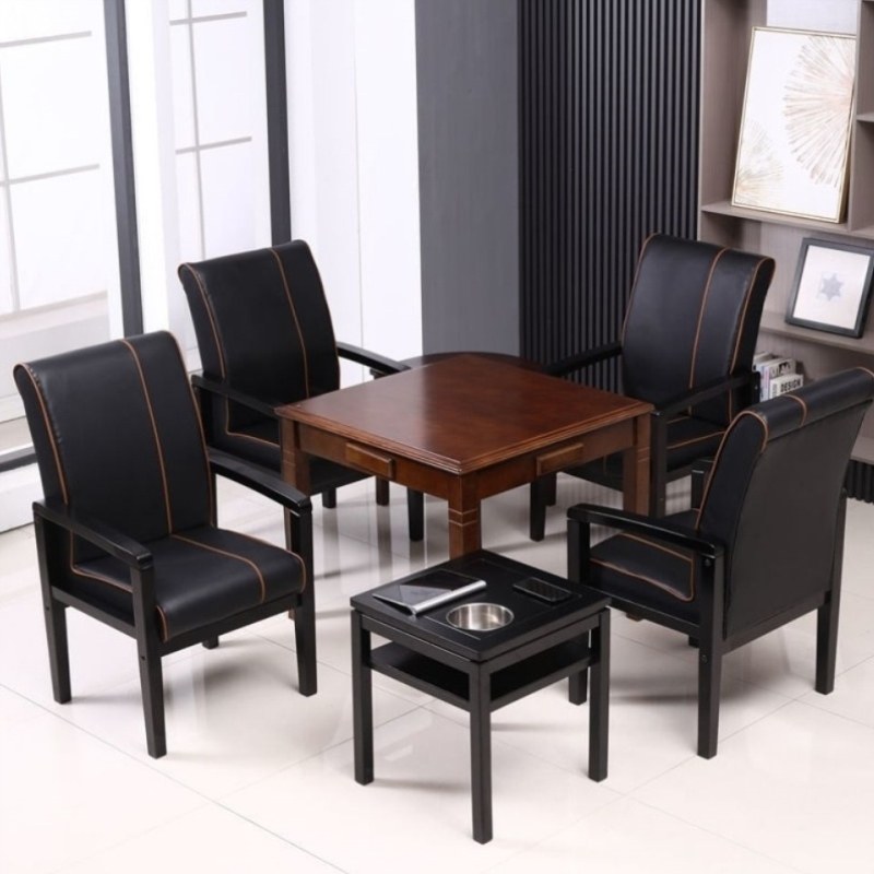 凳会议室书桌家用办公简约实木靠背棋牌室椅皮艺电脑舒适椅子麻将,商业/办公家具,人体工学椅,淘宝优惠券,粉丝福利购,淘宝优惠卷