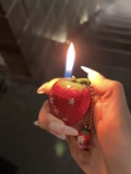 Милая клубника, высококачественная креативная металлическая надувная зажигалка подходит для мужчин и женщин для друга