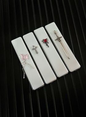 原创手作设计打火机金属质感充电钨丝无声静音点烟器女士送男友潮