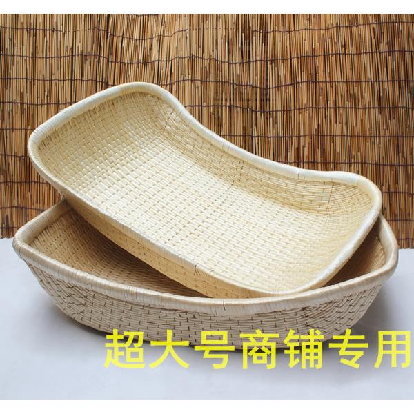笸箩柳编簸箕馒头筐板栗炒货卤菜现捞箩筐柳条筐鸭脖收纳筐馍筐