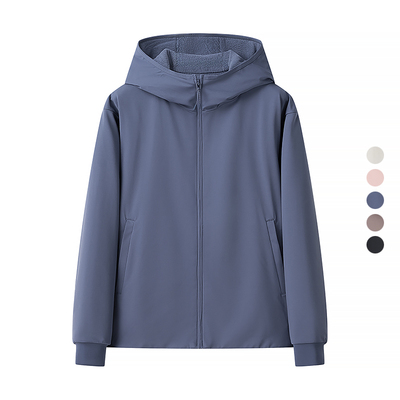 连帽户外休闲防水外套
