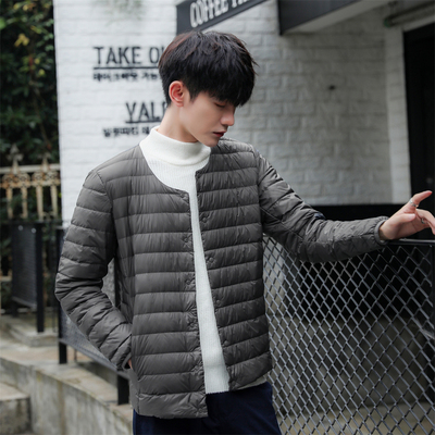 内外可穿百搭纯色国标90白鸭绒