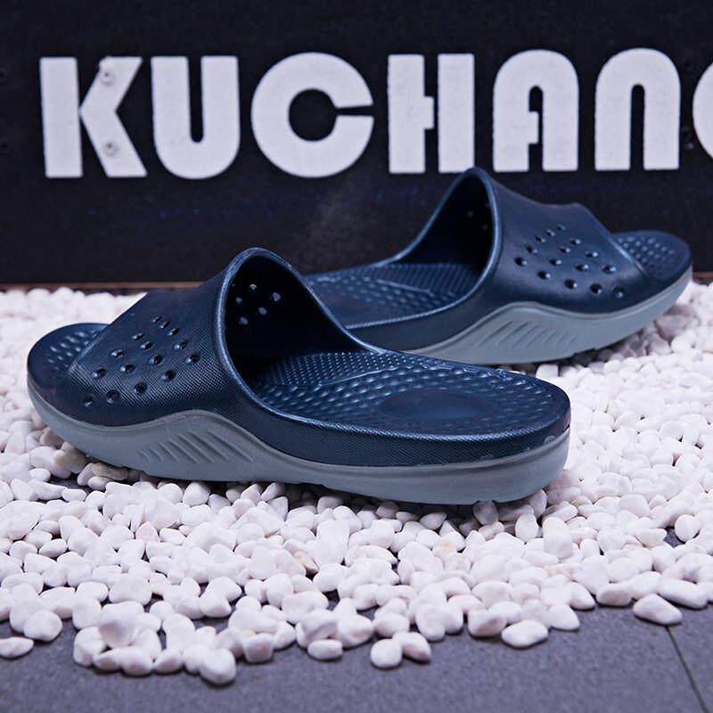 夏季男女式拖鞋51码大码跨境镂空轻便情侣套脚沙滩休闲运动一字拖