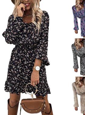 2020热销亚马逊ebay新款欧美春夏时尚性感衬衫长裙连衣裙女