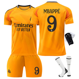 2425皇马客场足球服5号贝林厄姆7维尼修斯11罗德里戈9姆巴佩球衣