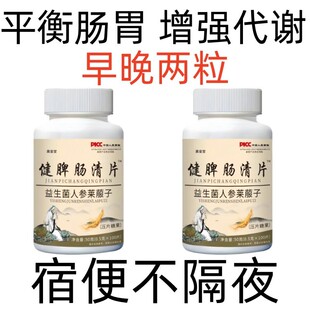 健脾肠清片益生菌调理肠胃清清片屁臭屁多搭反酸胀气官方正品