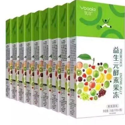 益生元果冻酵素清果蔬网红款果味型蓝莓孝素果果冻凝胶零食