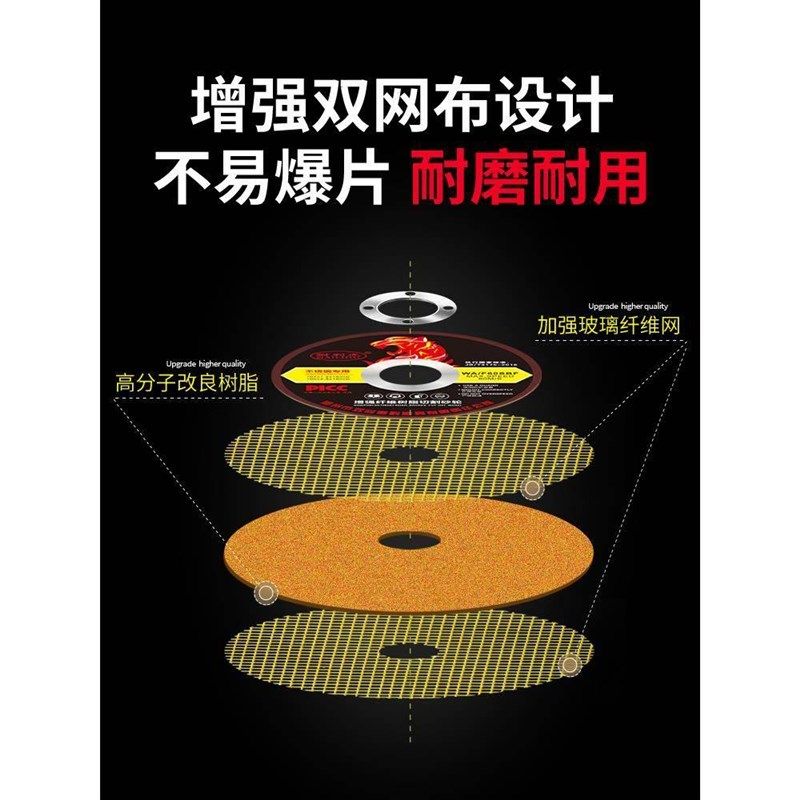 角磨机切割片沙砂轮片100型不锈钢金属锯片大全磨光片金属切割片,标准件/零部件/工业耗材,树脂磨片/切片,淘宝优惠券,粉丝福利购,淘宝优惠卷