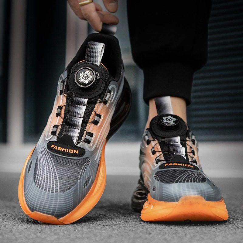 冬季加厚男鞋加厚老爹鞋旋转纽扣免系带青少年学生跑步运动休闲鞋,流行男鞋,老爹鞋,淘宝优惠券,粉丝福利购,淘宝优惠卷