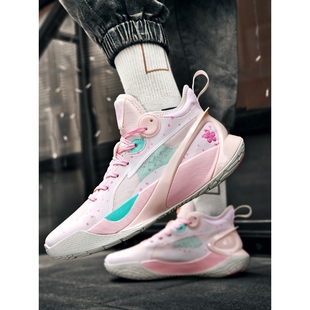 音速10篮球鞋男2025新款全城9防滑耐磨11加厚运动球鞋女12有声音