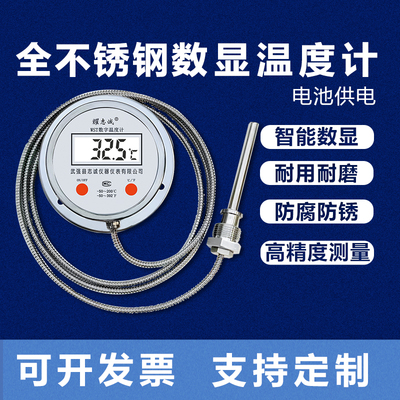 测水温熬糖屠宰工业不锈钢温度计