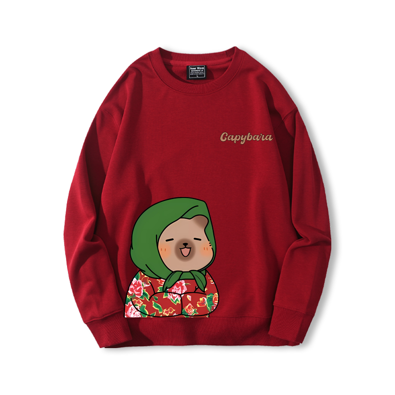 卫衣秋冬加绒情侣外套衣服
