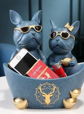 进门桌面摆件梳妆台入户电视柜收纳钥匙门口抽屉客厅鞋柜分格玄关