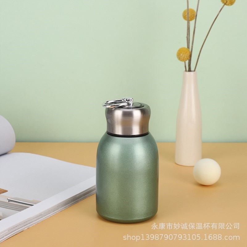 304保温杯小胖不锈钢高颜值口袋可杯印图丁礼品时尚logo2025便携