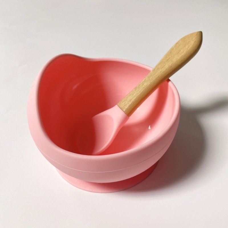 蛋羹宝宝饭勺婴儿辅食米糊米粉礼物外出生日食碗专用碗保鲜用辅便