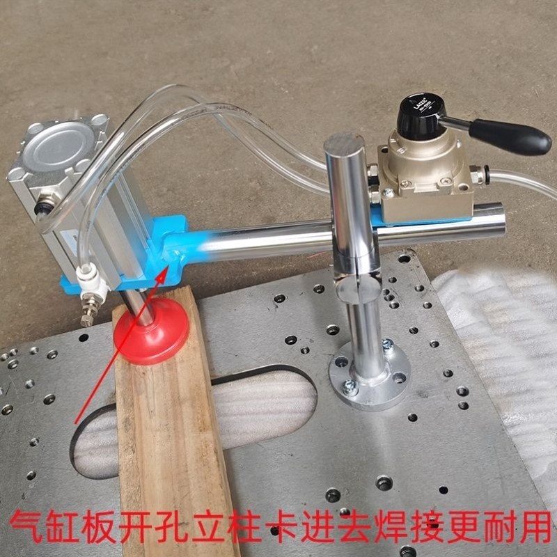 气压杆伸缩压木工机械木工气动气缸料器料器压推台料器辅助压料压,机械设备,矿山专用设备,淘宝优惠券,粉丝福利购,淘宝优惠卷