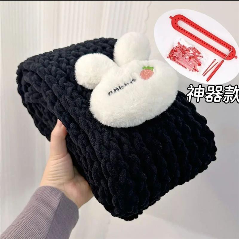 钩帽子的专用线冰条线粗毛线手工diy材料包毛线织围巾毛线毛线勾