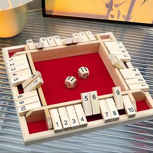 桌游10岁以上儿童教具亲子桌游数字加减法桌面游戏益智家庭互动双