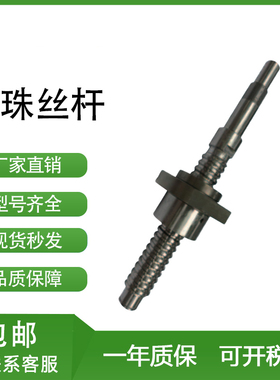 高精度滚珠丝杠C-BSSH/C-BSSCH2505/2510/2525/1505/1516-300/600
