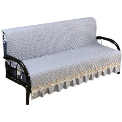 速发折叠沙发套罩能垫四季通用防滑坐垫全包简易沙发床垫屋