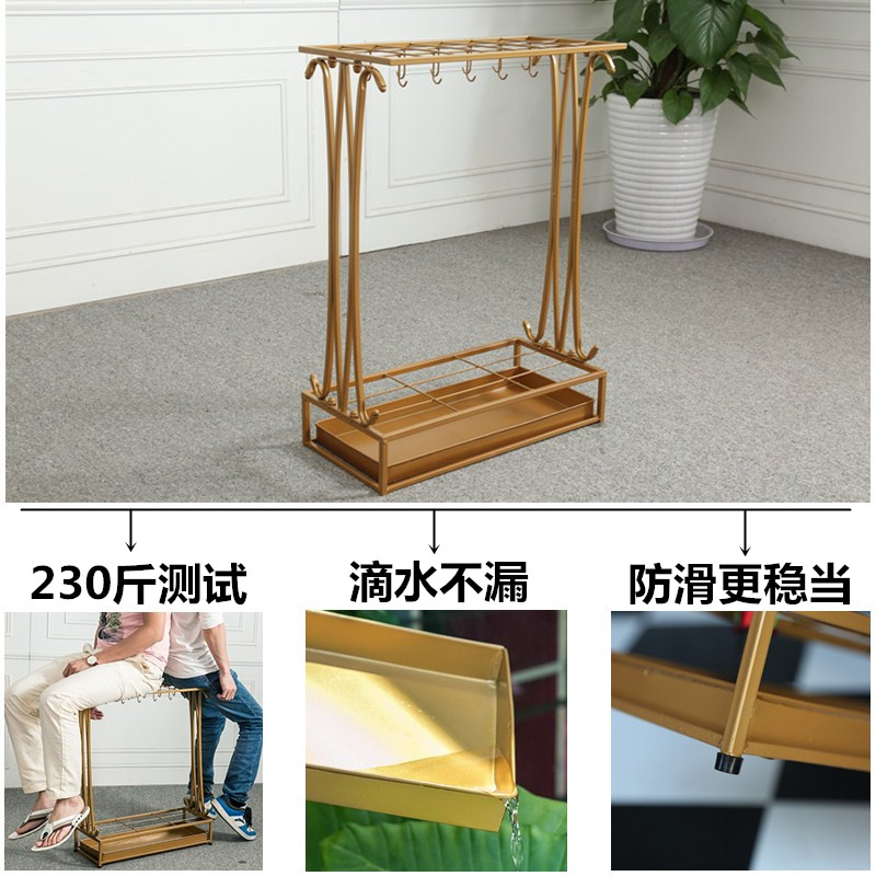 雨伞架家用创意雨具放伞收纳架子神器雨伞桶门口酒店大堂伞架商用