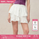套装 Fabrique白月光微透纯棉刺绣蓬蓬短款 半裙新品 半身裙