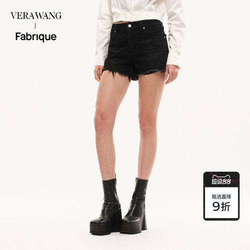 FabriquexVeraWang牛仔短裤