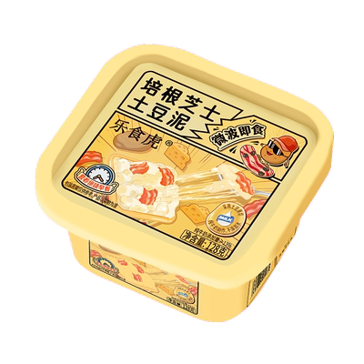 小萨牛牛芝士土豆泥装套餐速食营养早餐代餐纯牛奶制作加热不加水