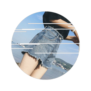 2026新款牛仔短裤女夏韩版短牛仔裤高腰宽松毛边阔腿裤时尚超短裤
