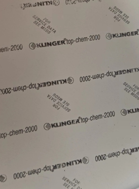 克林格KLINGER Top-chem 2000改性四氟板改性四氟垫片RPTFE