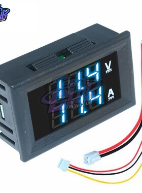 DC 0- 100V Mini Digital Voltmeter 10A Panel Amp Volt Voltage