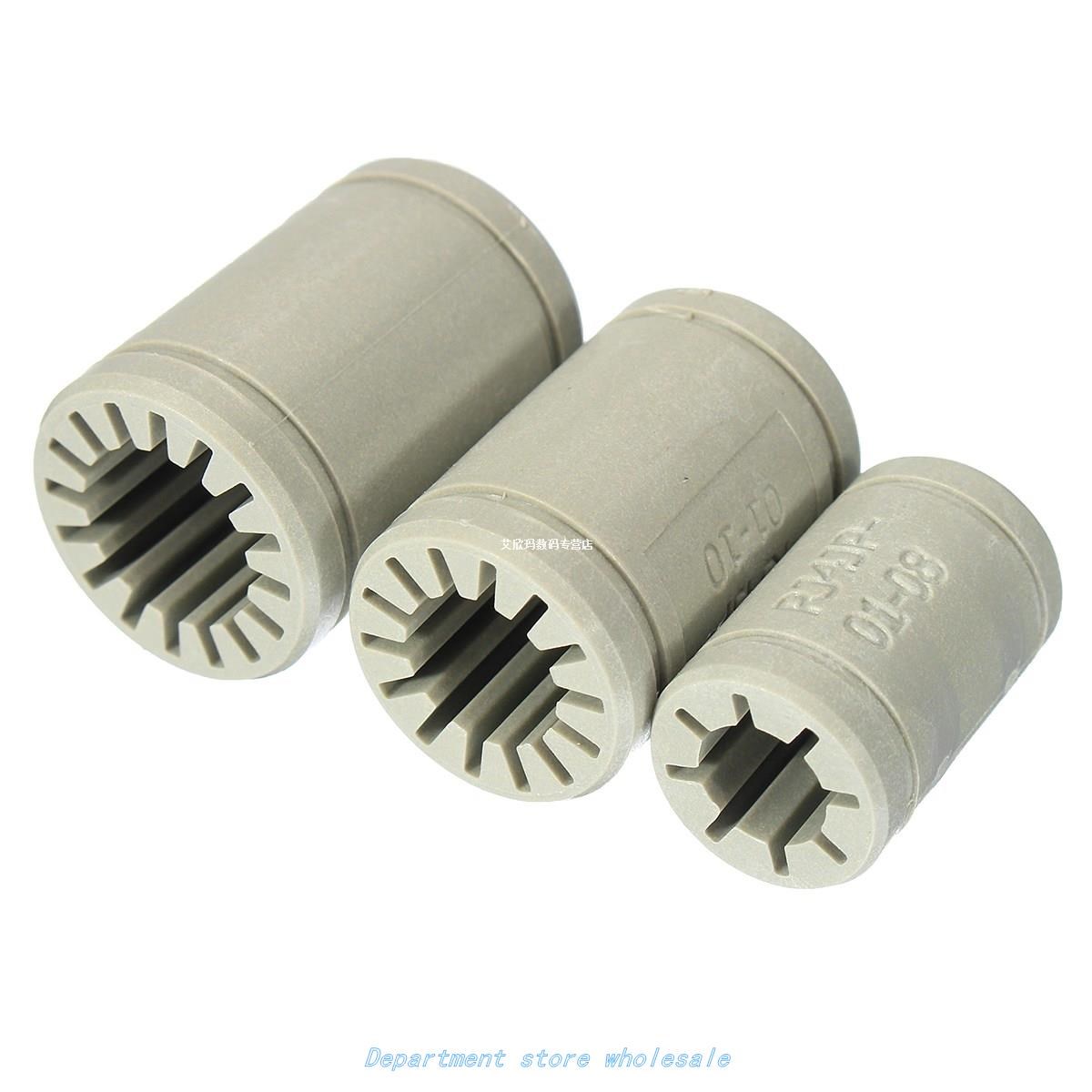 SULEVE New 1PC LM8UU/ LM10UU/ LM12UU Gray Solid Polymer Bear