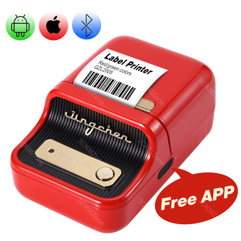Free APP Label Printer Wireless Portable Printer mobile phon