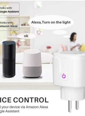 EU Smart Wifi energy Power meter Plug with Power Monitor Sma