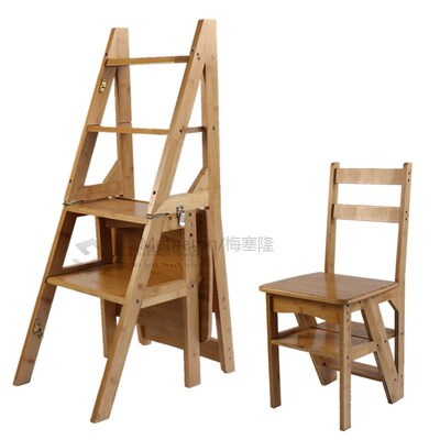 15% Folding Wooden Ladder  Chairs Library Chair Multi se Hou