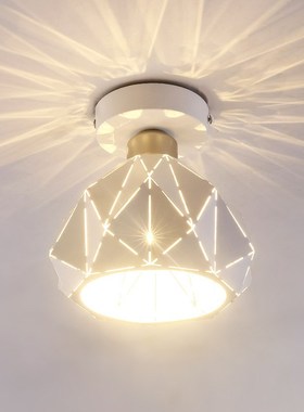 Modern LED Ceiling Light Lunarias Diamond Light  room Aisle