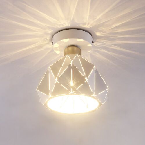 Modern LED Ceiling Light Lunarias Diamond Light  room Aisle