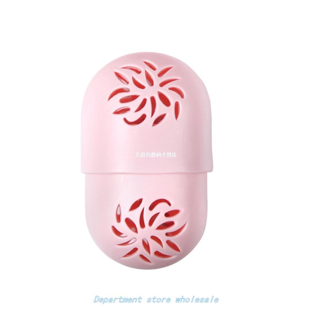 Portable Puff Storage Soft Silicone Box Durable Container Co
