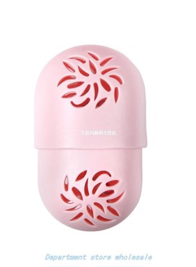 Portable Puff Storage Soft Silicone Box Durable Container Co