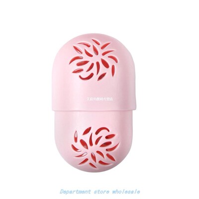 Portable Puff Storage Soft Silicone Box Durable Container Co