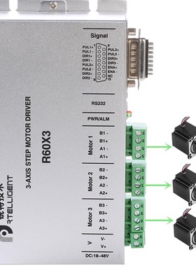 Nema 23 24 Stepper Motor Driver R60X3 Independently Drives T
