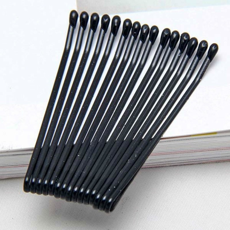 56Pcs/Set Black Hairpins For Women Hair Clip Lady Bobby Pin