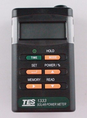 -1333 Solar Power Meter Digital Radiation Detector Cell Ener