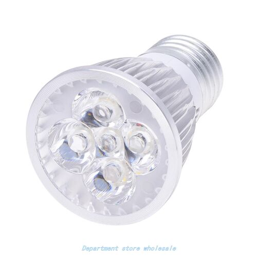5W 85-265V E27 Warm White Spot LED Light Lamp Bulb Energy Sa