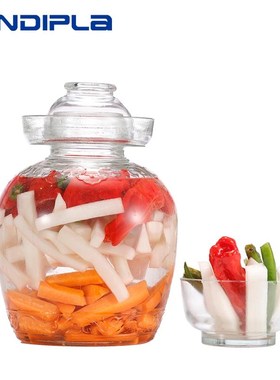 Thicken Glass Pickle Jars Night Stain Pickled Vegetables Con