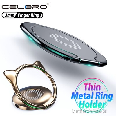 Mini Dashboard Car Holder Magnetic Ring Phone Mobile Holder